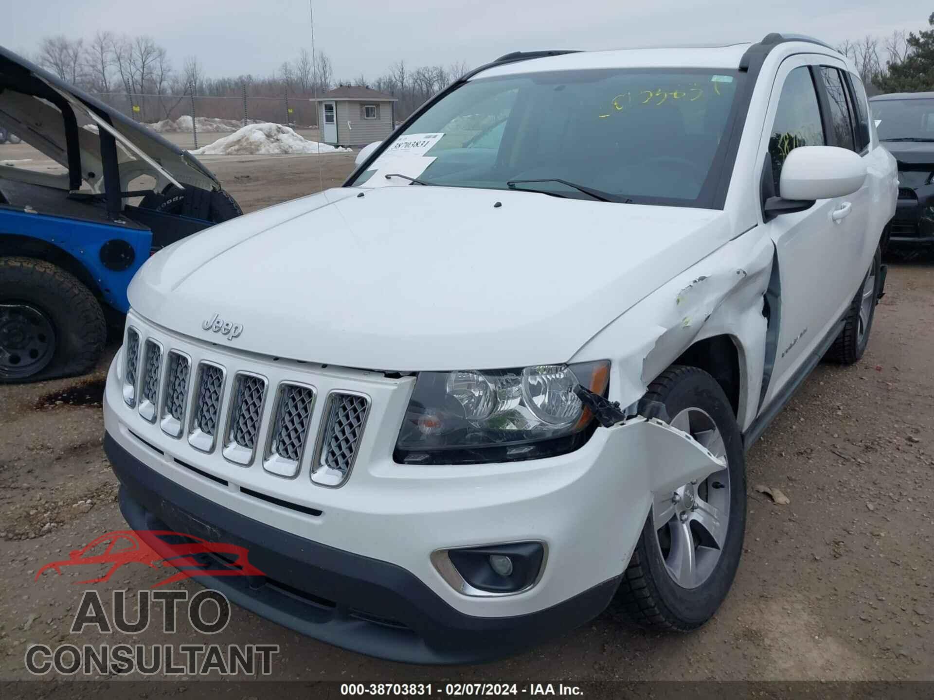 JEEP COMPASS 2017 - 1C4NJDEB8HD128110