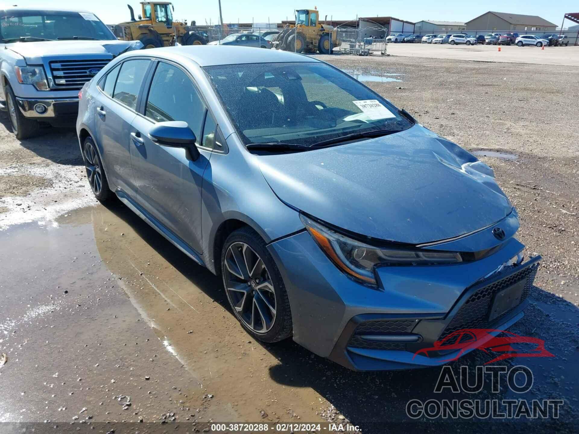 TOYOTA COROLLA 2021 - JTDS4MCE1MJ065984