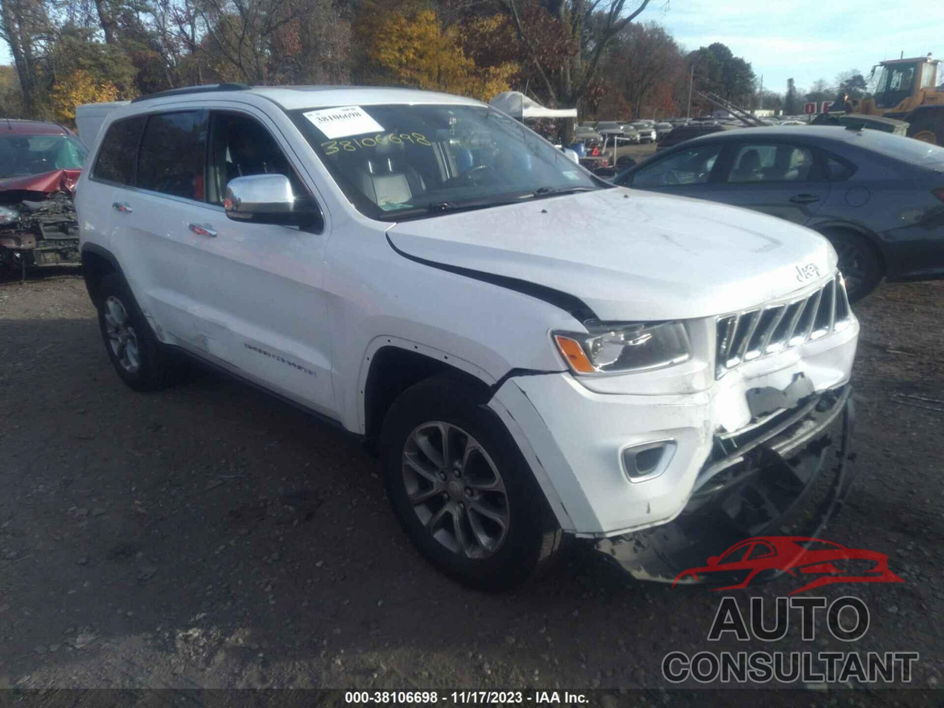 JEEP GRAND CHEROKEE 2016 - 1C4RJFBG4GC491523