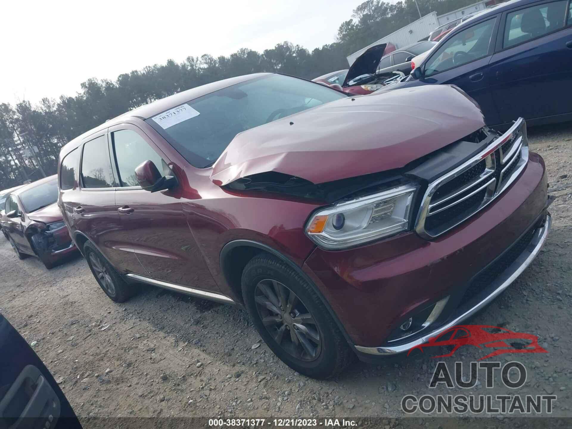 DODGE DURANGO 2018 - 1C4RDHAG2JC114653