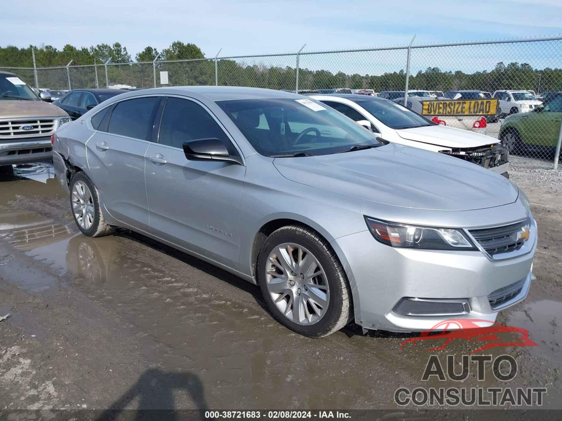 CHEVROLET IMPALA 2016 - 2G11X5SA0G9162447