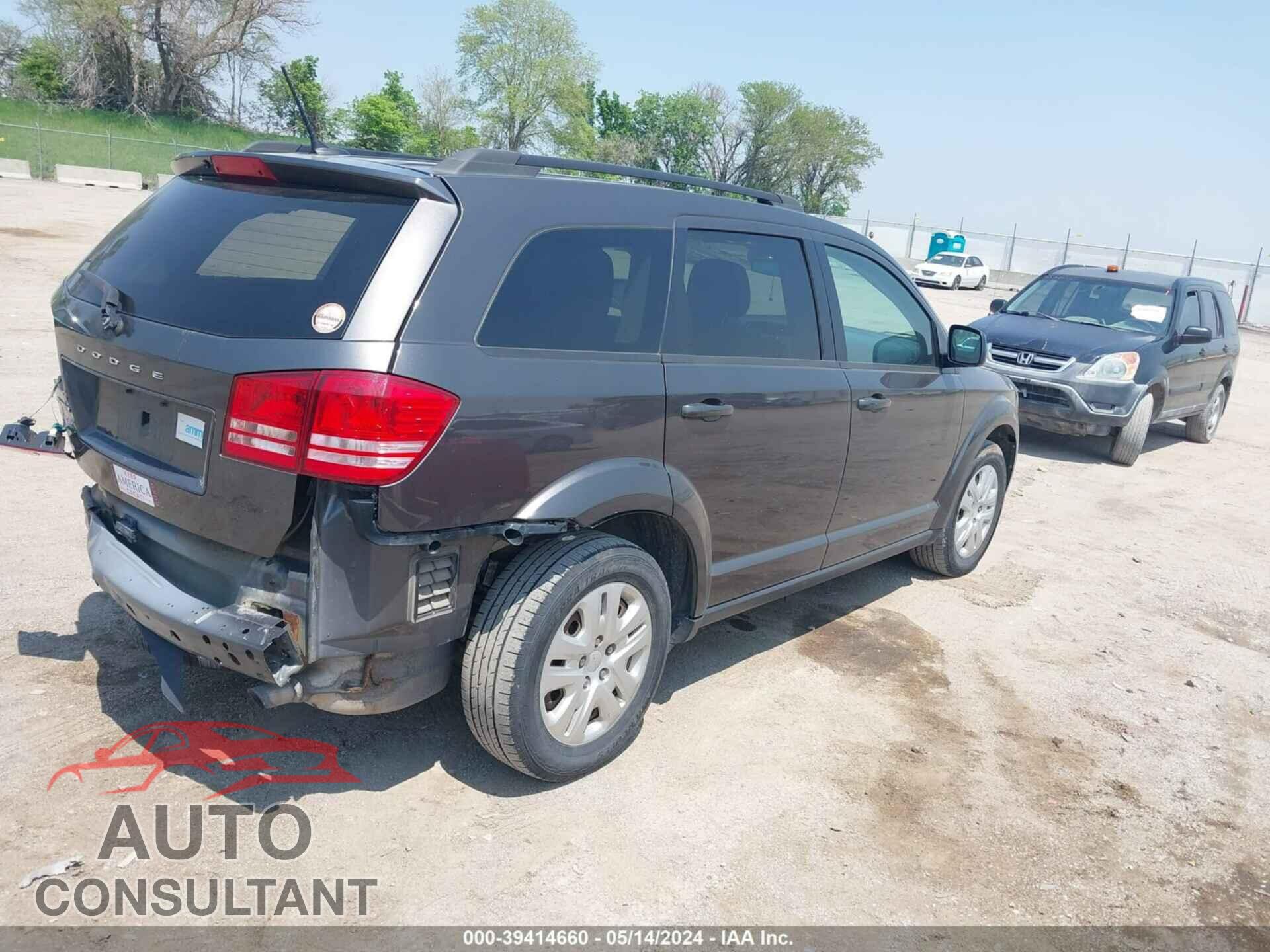 DODGE JOURNEY 2017 - 3C4PDCAB2HT614499