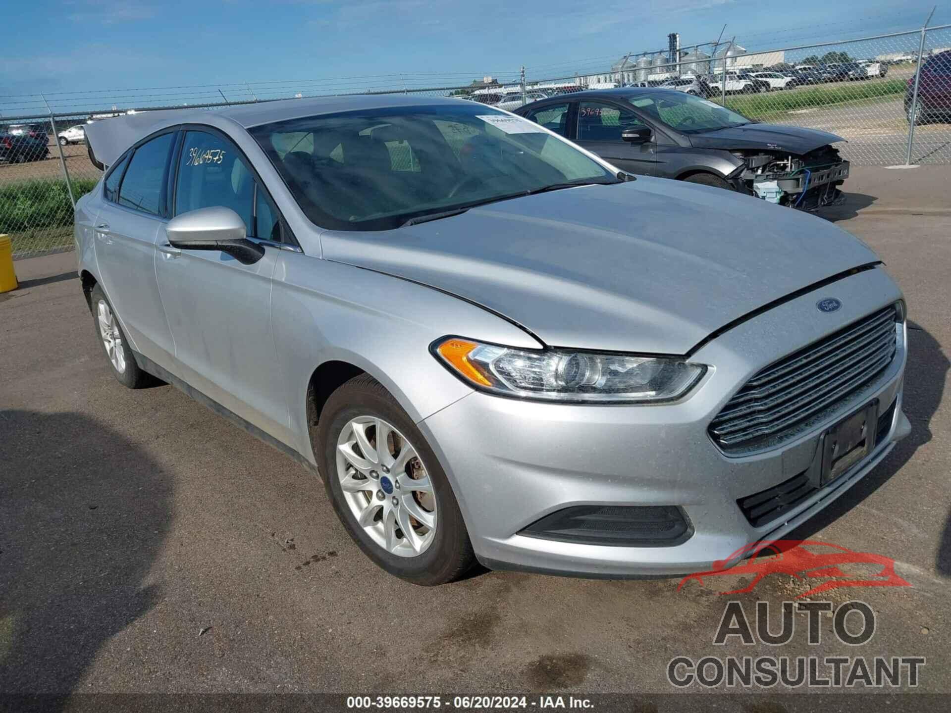 FORD FUSION 2016 - 3FA6P0G76GR170811