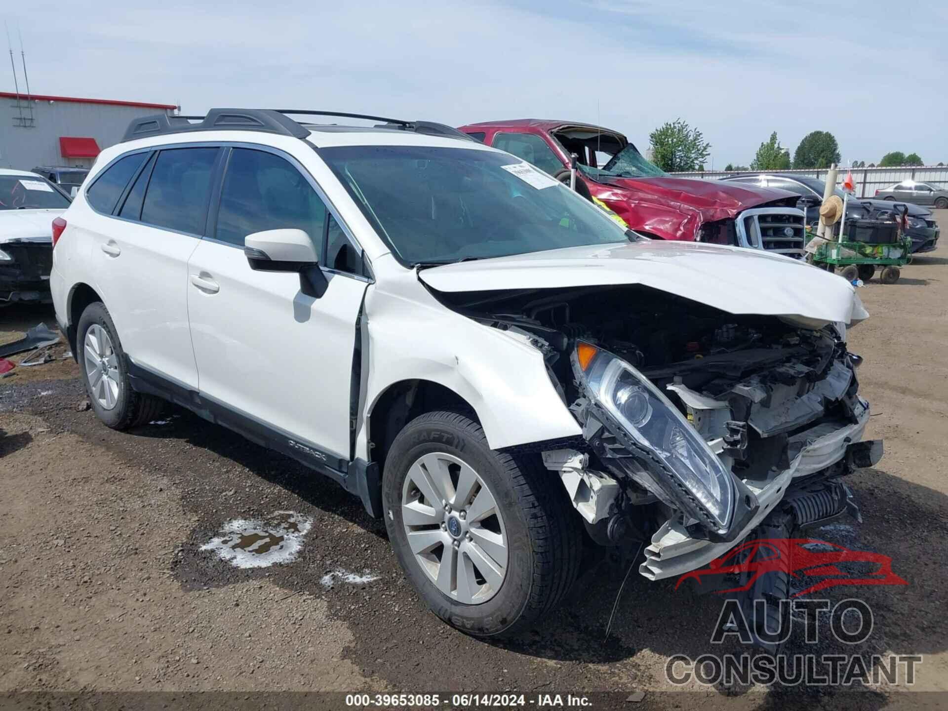 SUBARU OUTBACK 2017 - 4S4BSAHCXH3421639