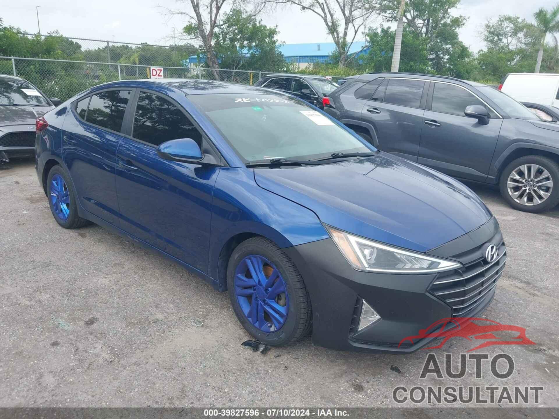 HYUNDAI ELANTRA 2020 - 5NPD84LF6LH553762