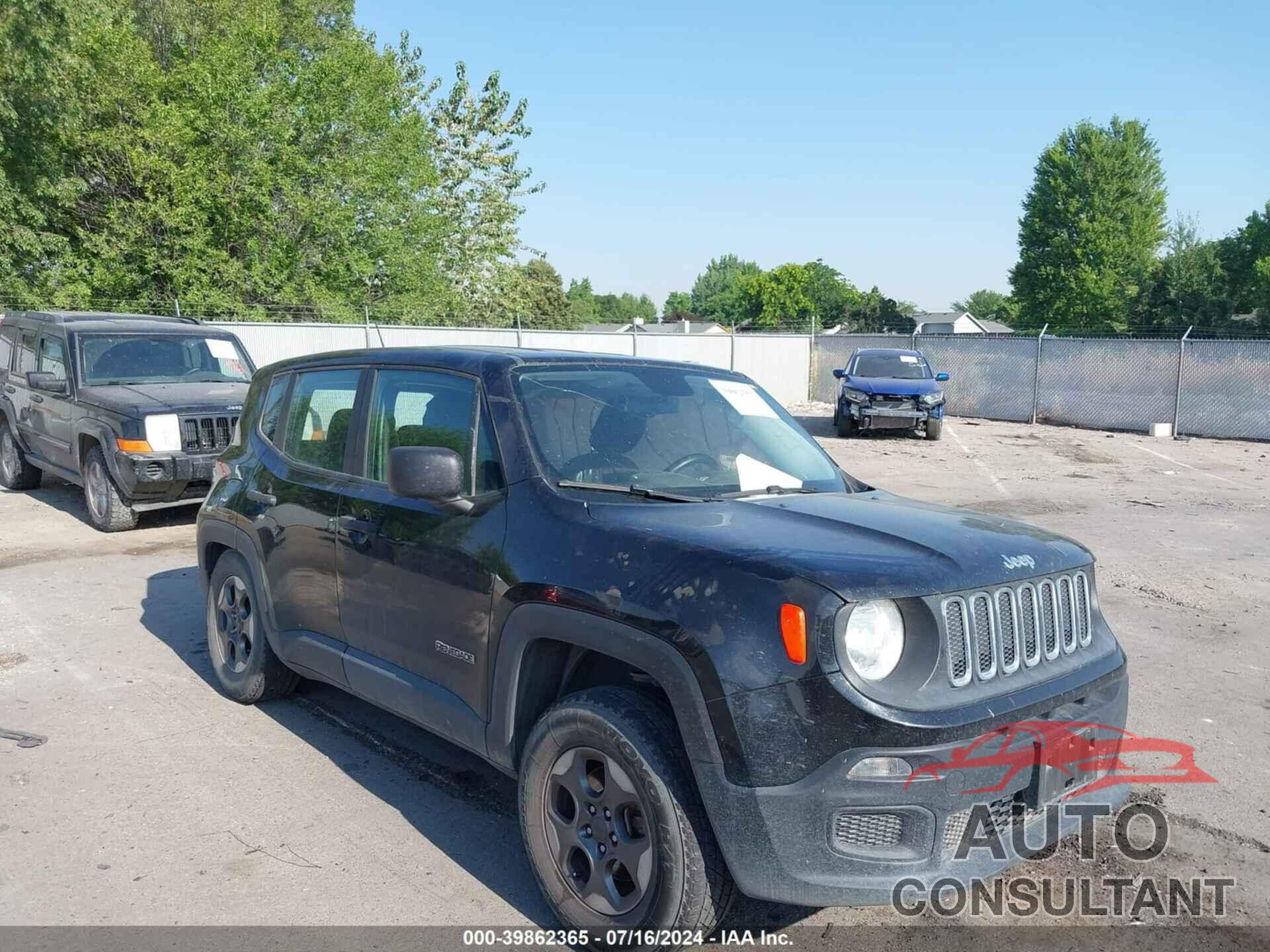 JEEP RENEGADE 2016 - ZACCJBAW6GPC74624