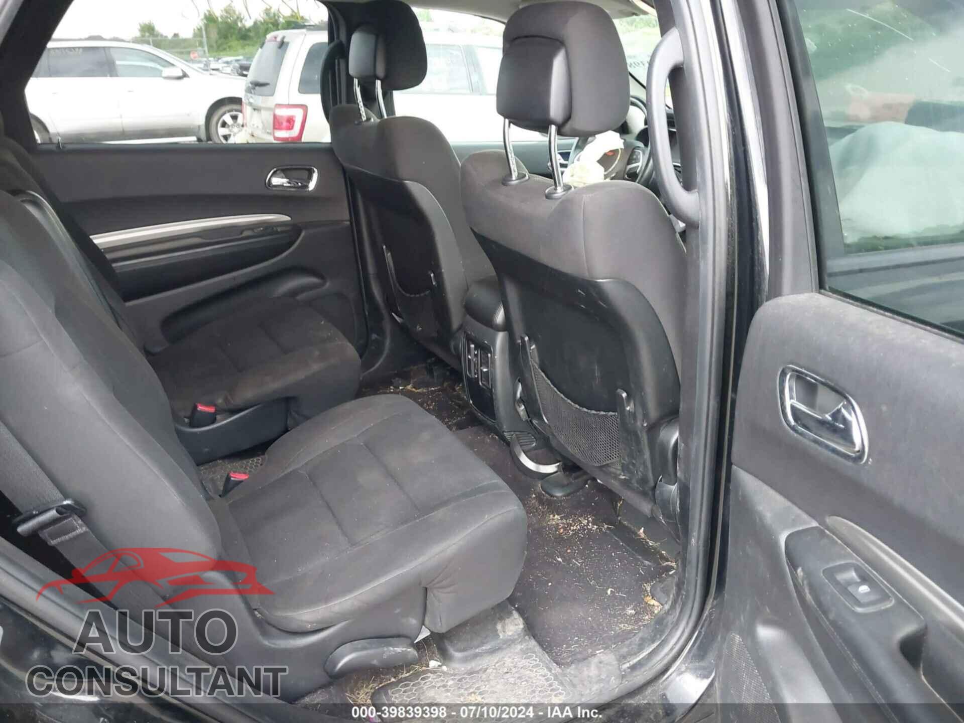 DODGE DURANGO 2017 - 1C4RDJAG4HC850852