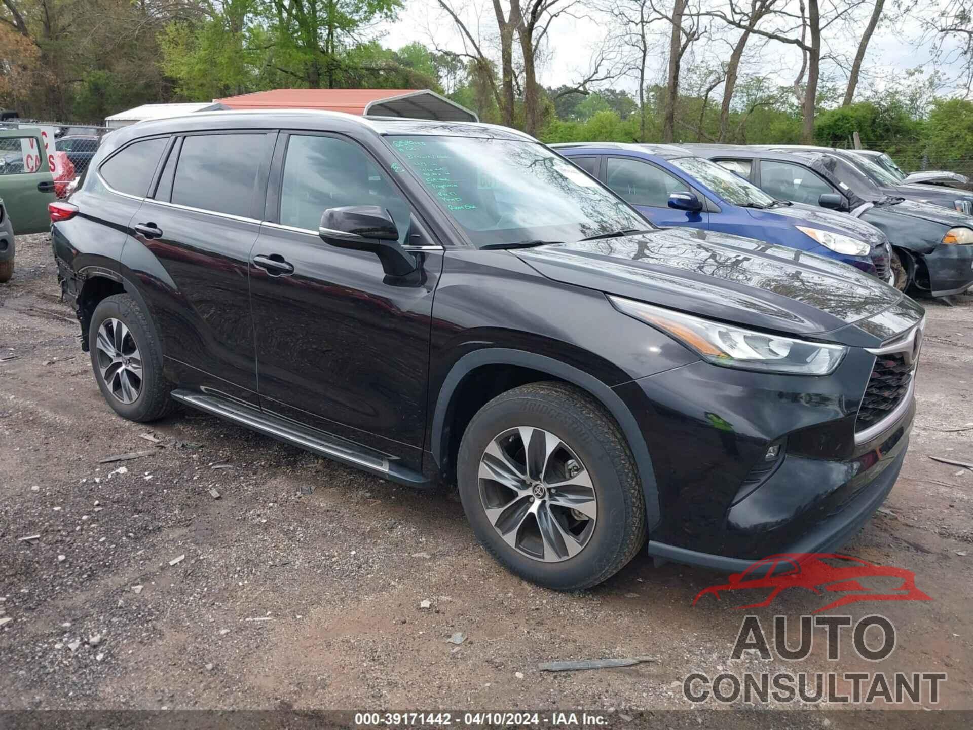 TOYOTA HIGHLANDER 2020 - 5TDGZRAH3LS005899