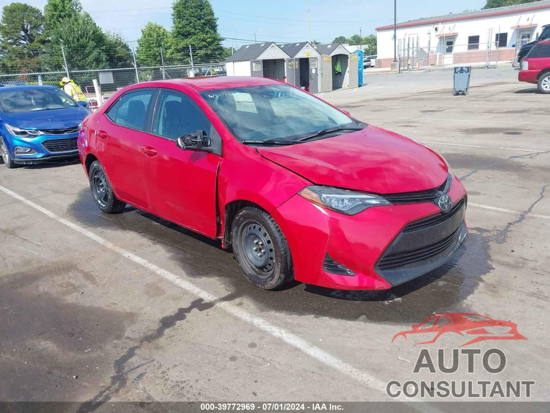 TOYOTA COROLLA 2018 - 2T1BURHE9JC973239