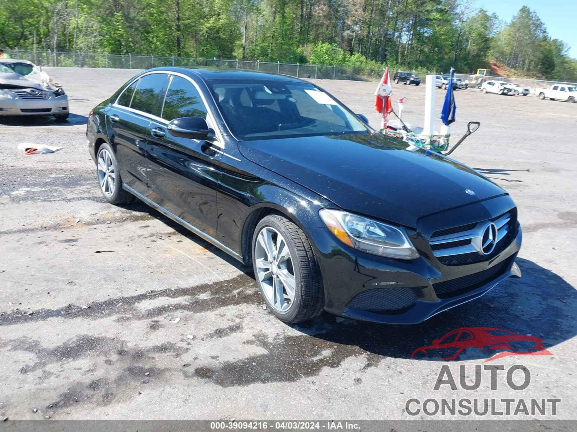 MERCEDES-BENZ C 300 2017 - WDDWF4JB6HR222197