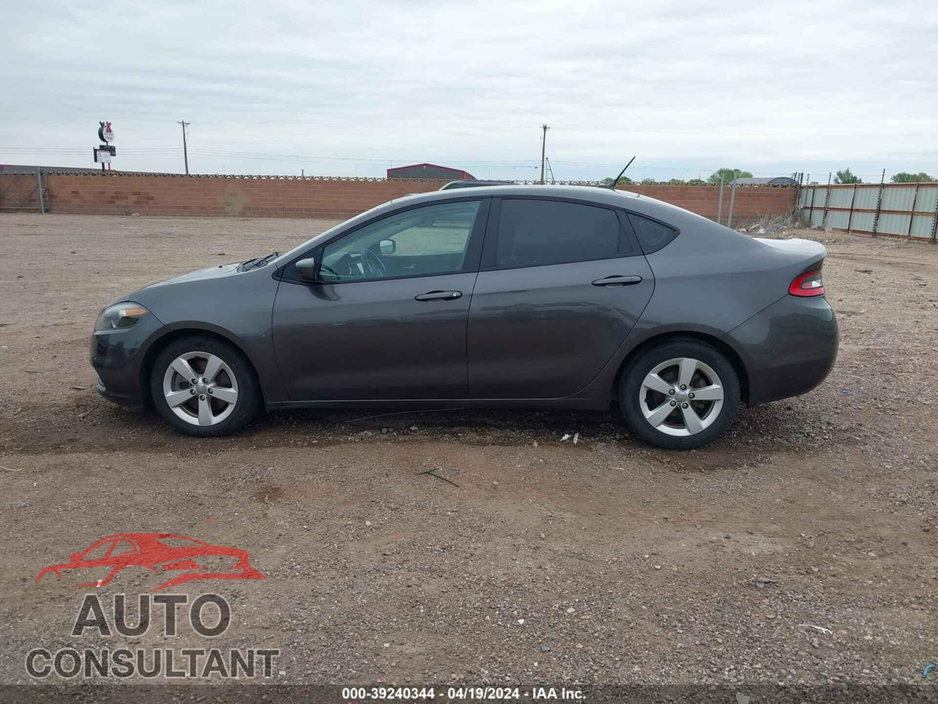 DODGE DART 2016 - 1C3CDFBB8GD504564