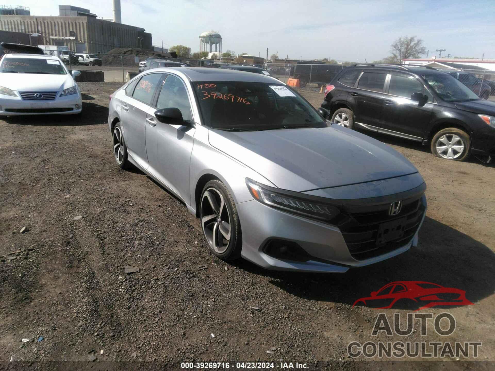 HONDA ACCORD 2021 - 1HGCV2F39MA020941