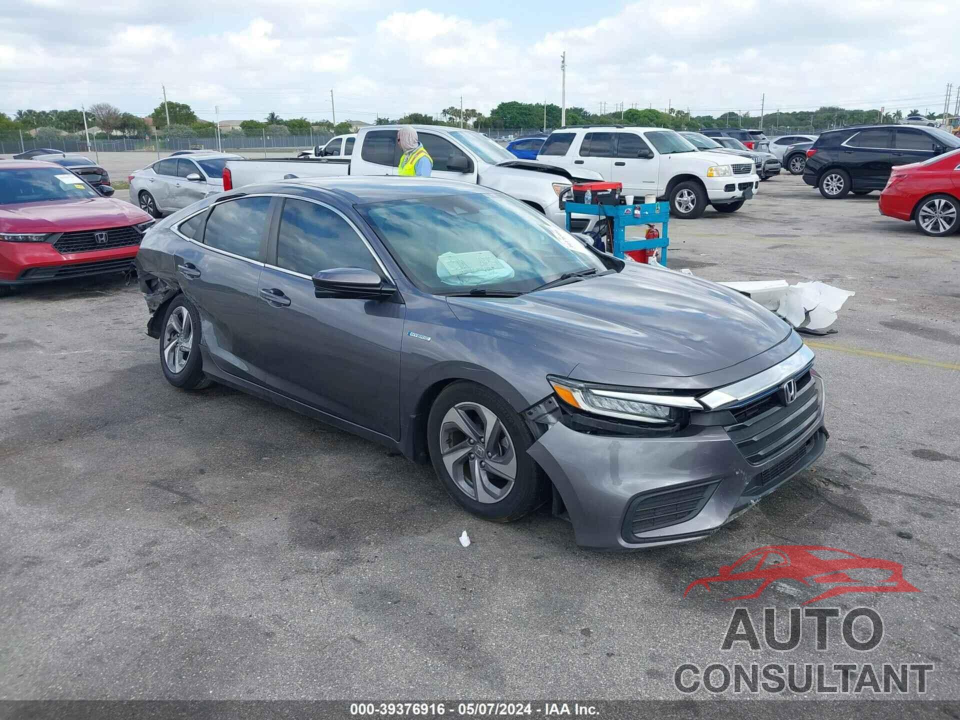 HONDA INSIGHT 2019 - 19XZE4F5XKE009883