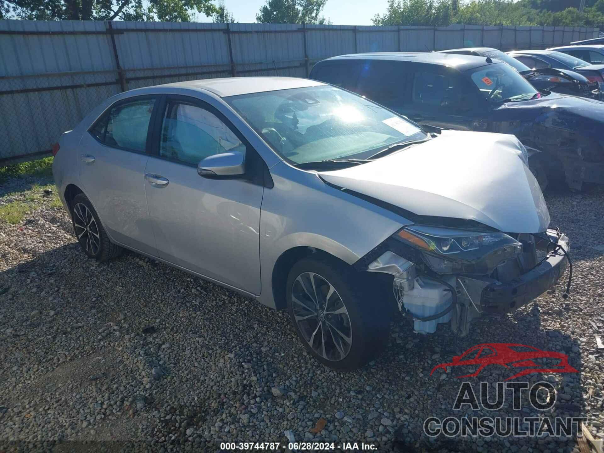 TOYOTA COROLLA 2017 - 2T1BURHE5HC840892