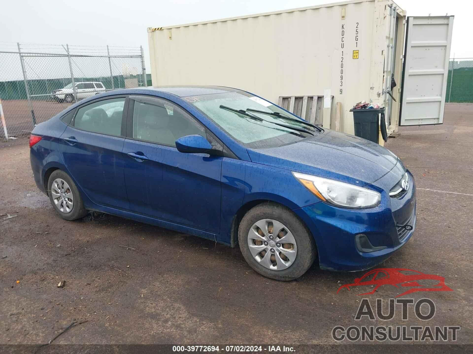 HYUNDAI ACCENT 2017 - KMHCT4AE2HU246134