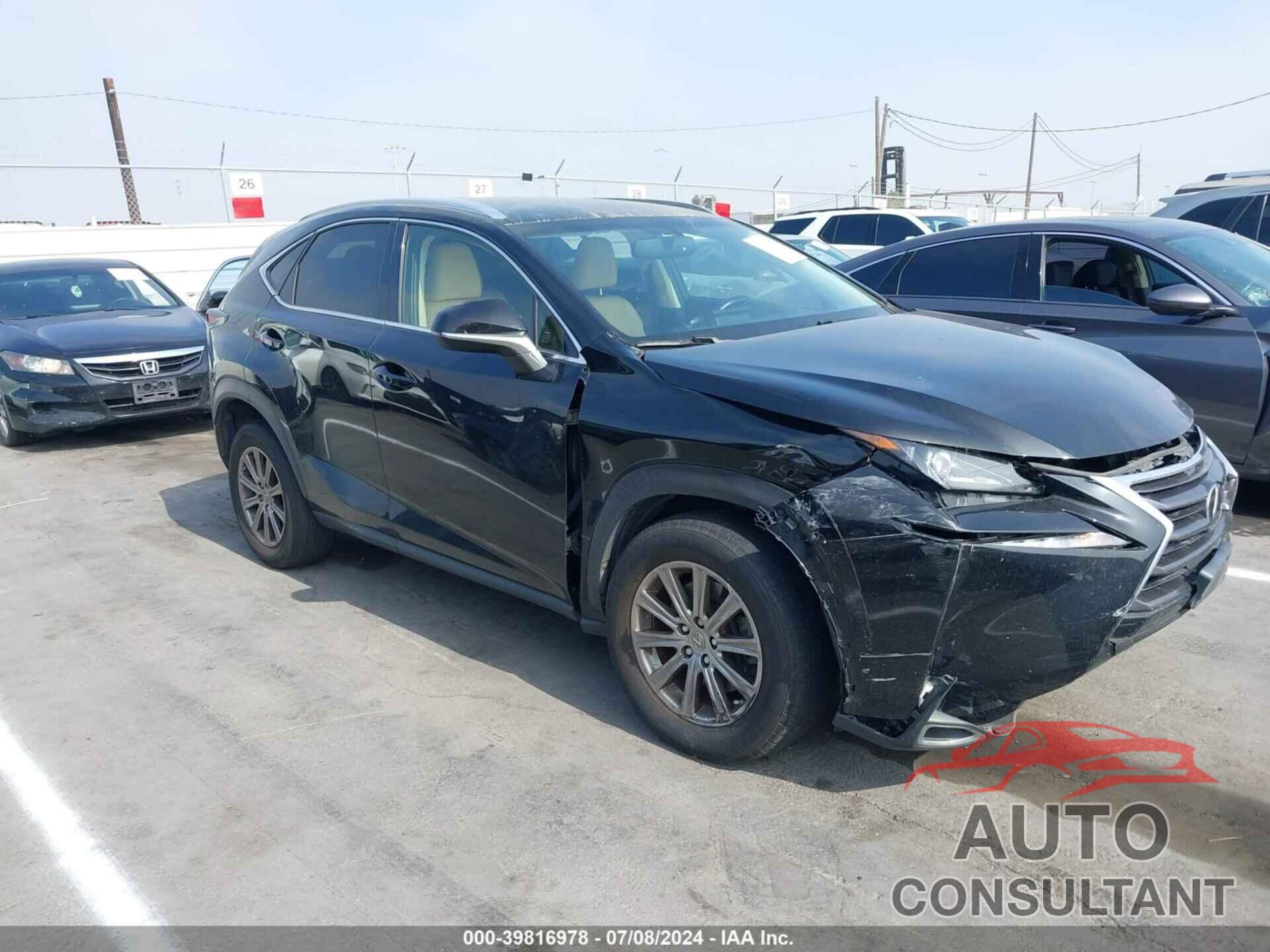 LEXUS NX 200T 2017 - JTJYARBZ8H2080502