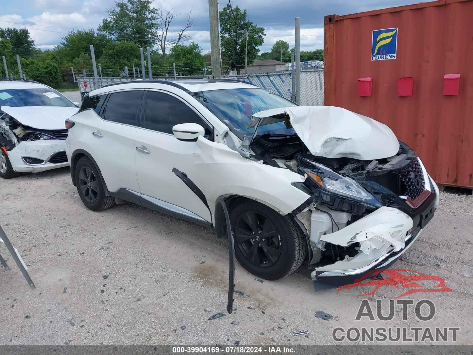 NISSAN MURANO 2019 - 5N1AZ2MS0KN103714