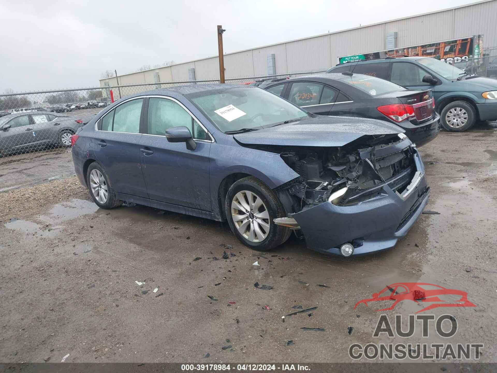 SUBARU LEGACY 2016 - 4S3BNBF65G3054758