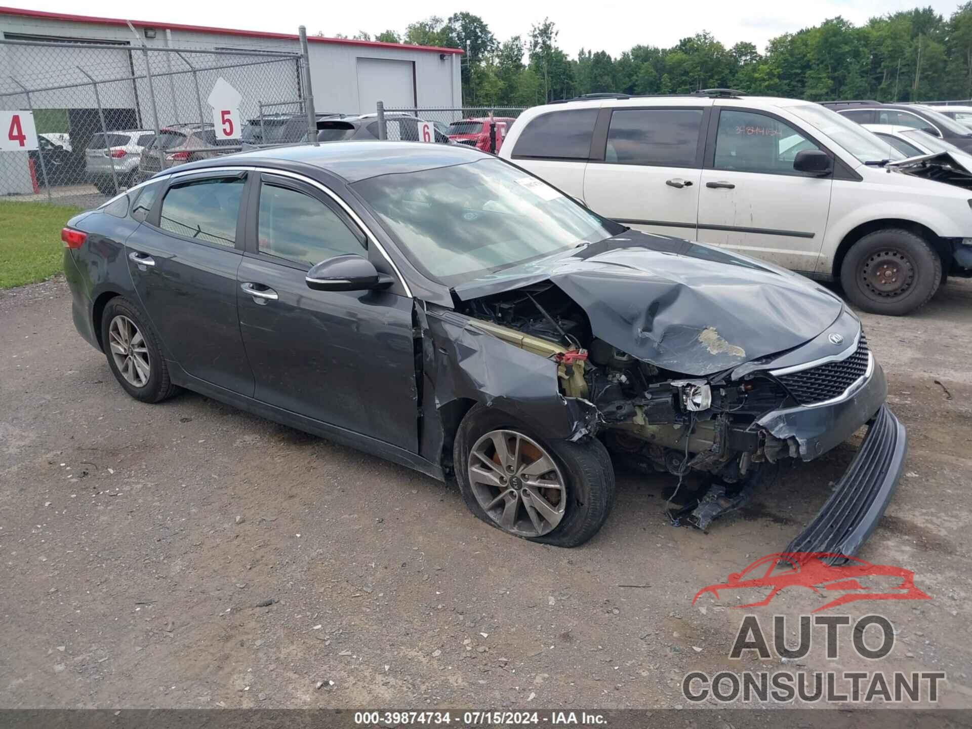 KIA OPTIMA 2018 - KNAGT4L32J5235469