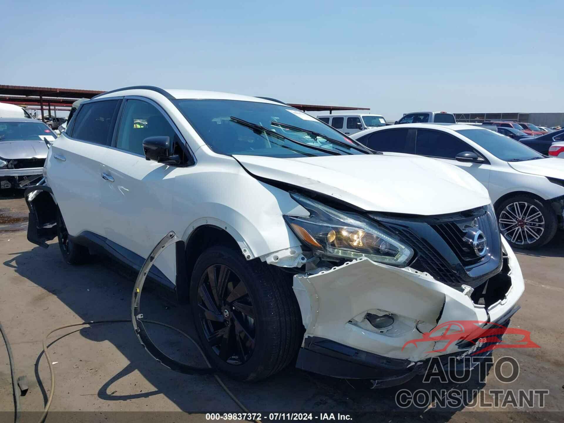 NISSAN MURANO 2018 - 5N1AZ2MH1JN119309