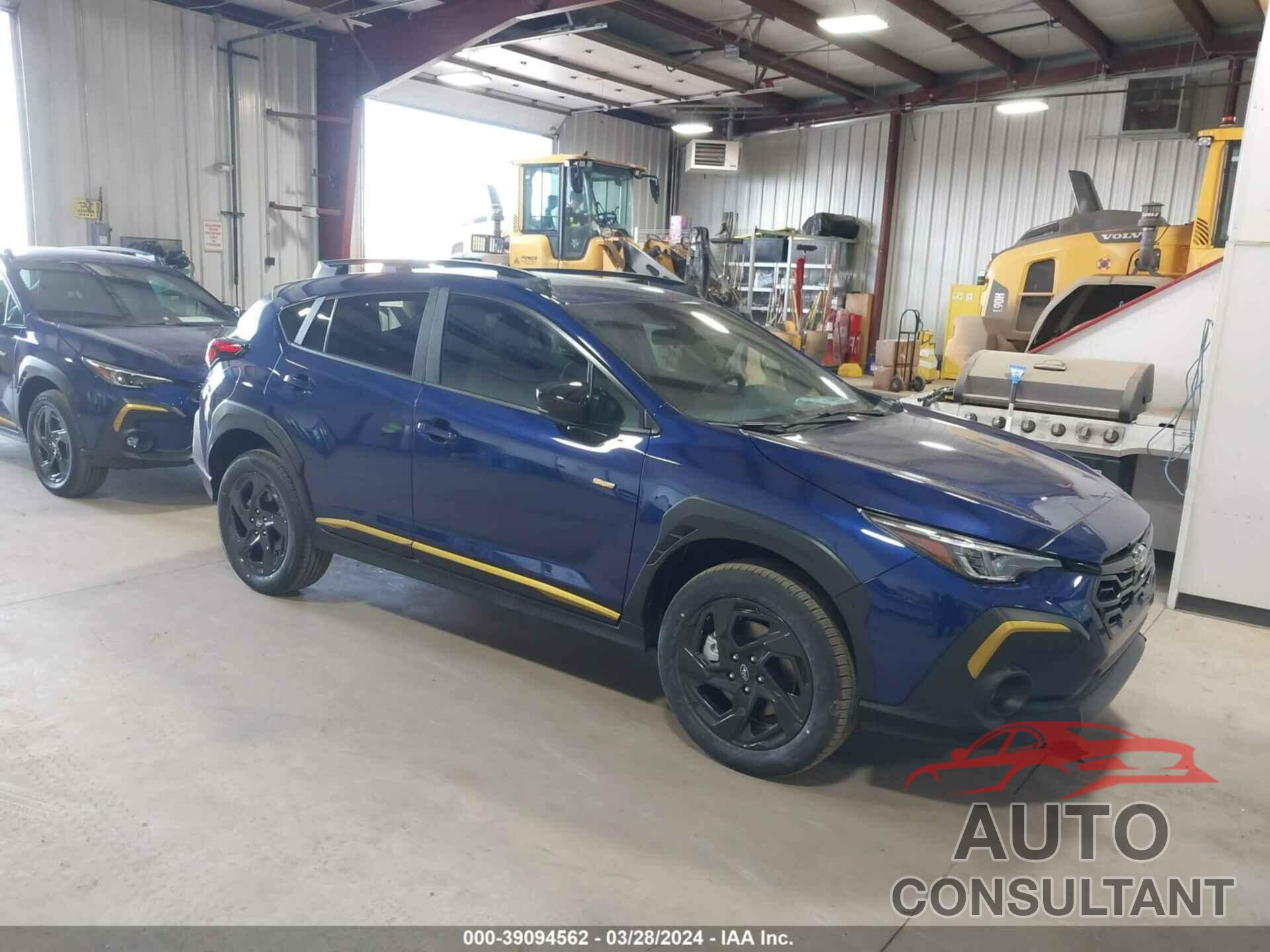 SUBARU CROSSTREK 2024 - 4S4GUHF6XR3768590