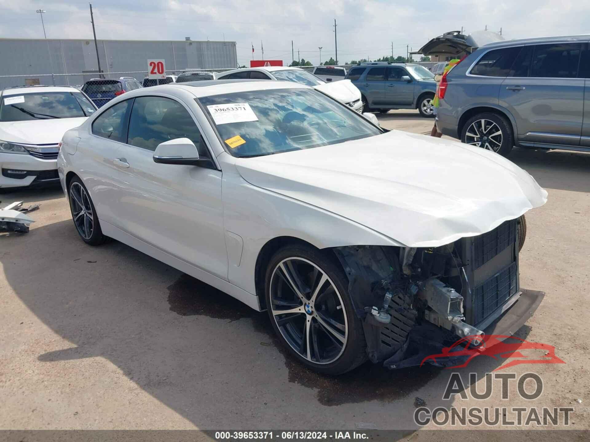 BMW 430I 2019 - WBA4W3C56KAF91747