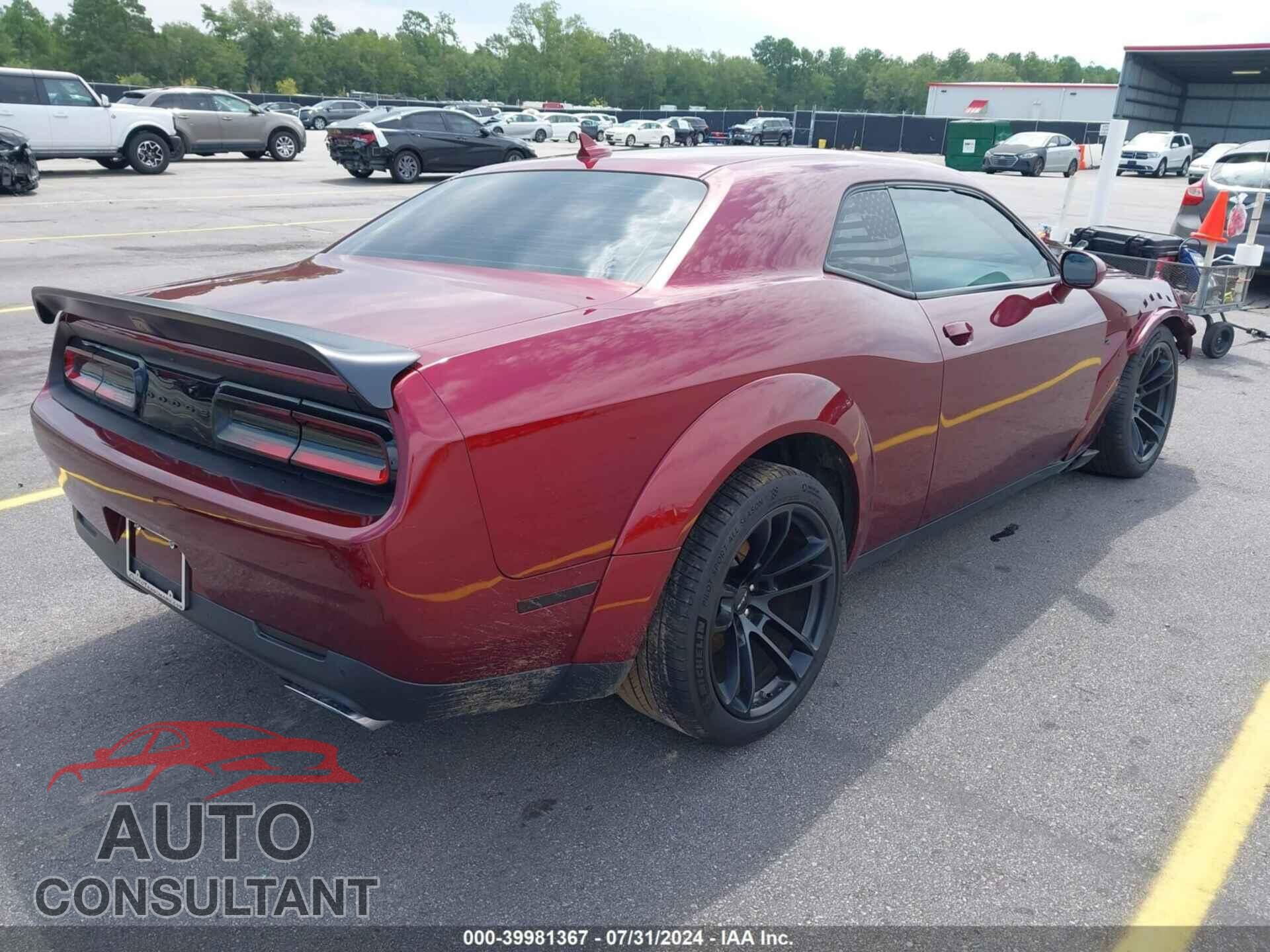DODGE CHALLENGER 2019 - 2C3CDZFJ2KH569456