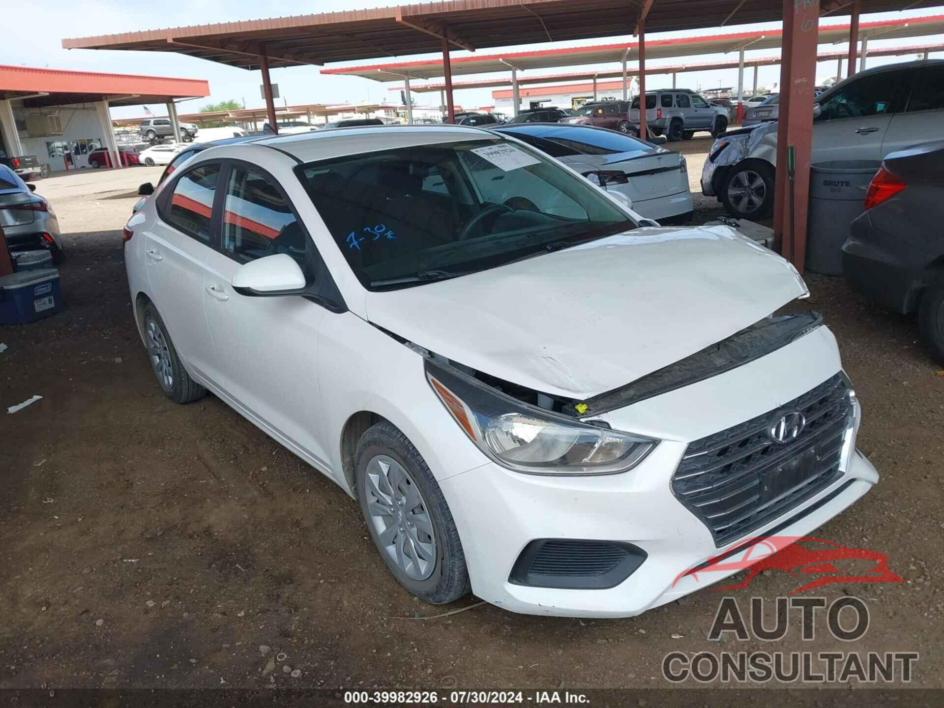 HYUNDAI ACCENT 2019 - 3KPC24A37KE069673