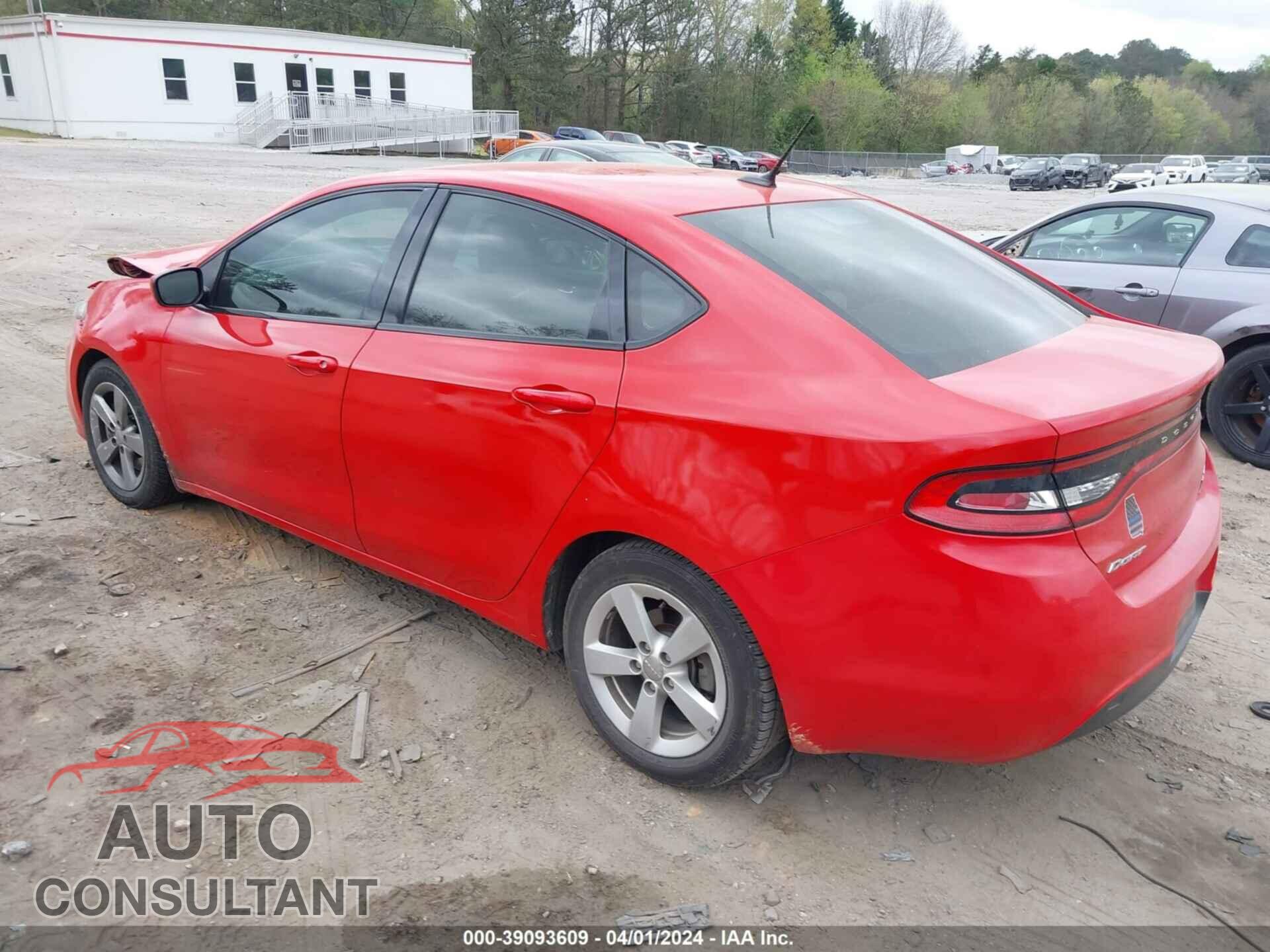 DODGE DART 2016 - 1C3CDFBB0GD766384