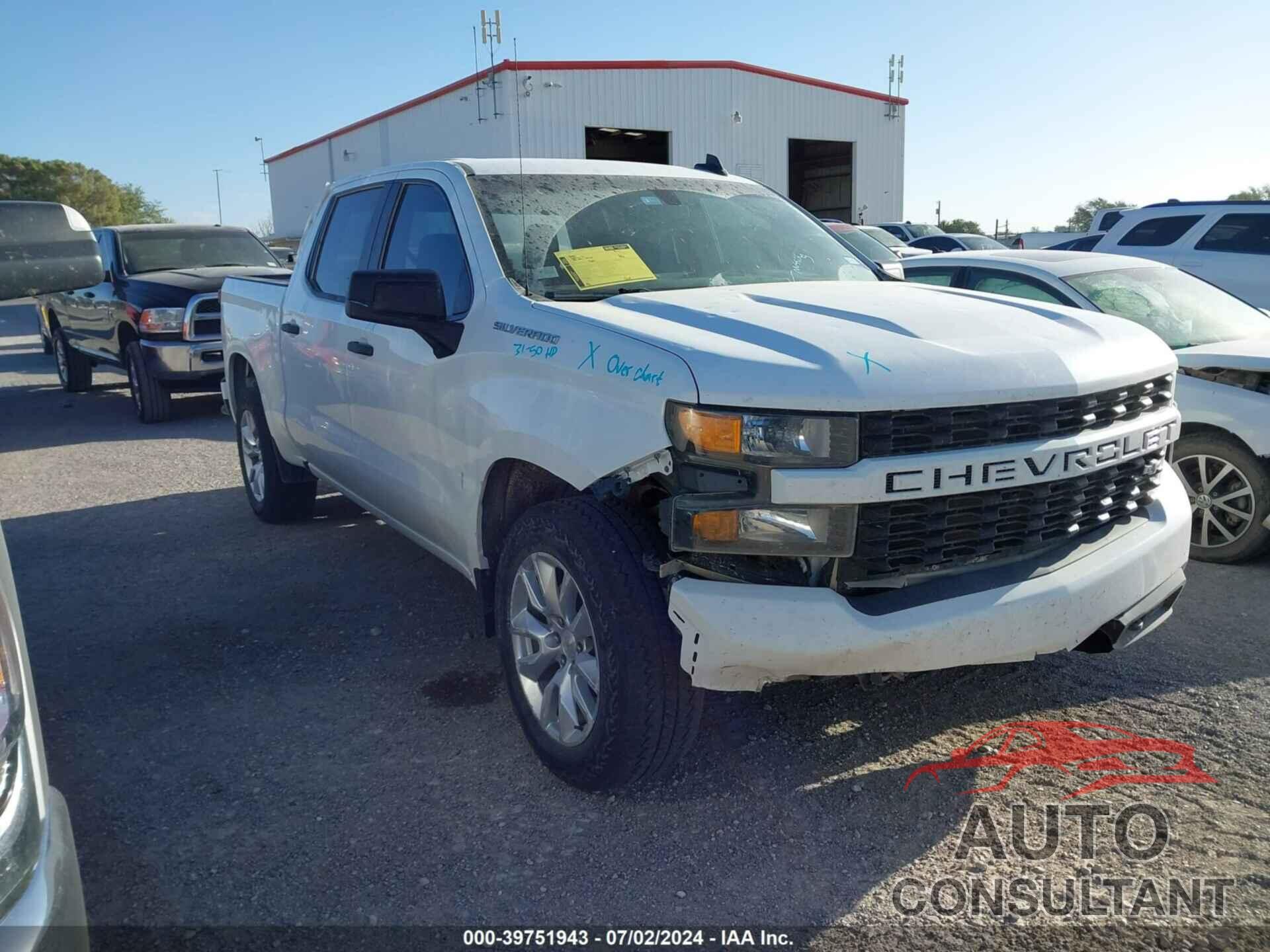 CHEVROLET SILVERADO 1500 2020 - 3GCPWBEH7LG108557