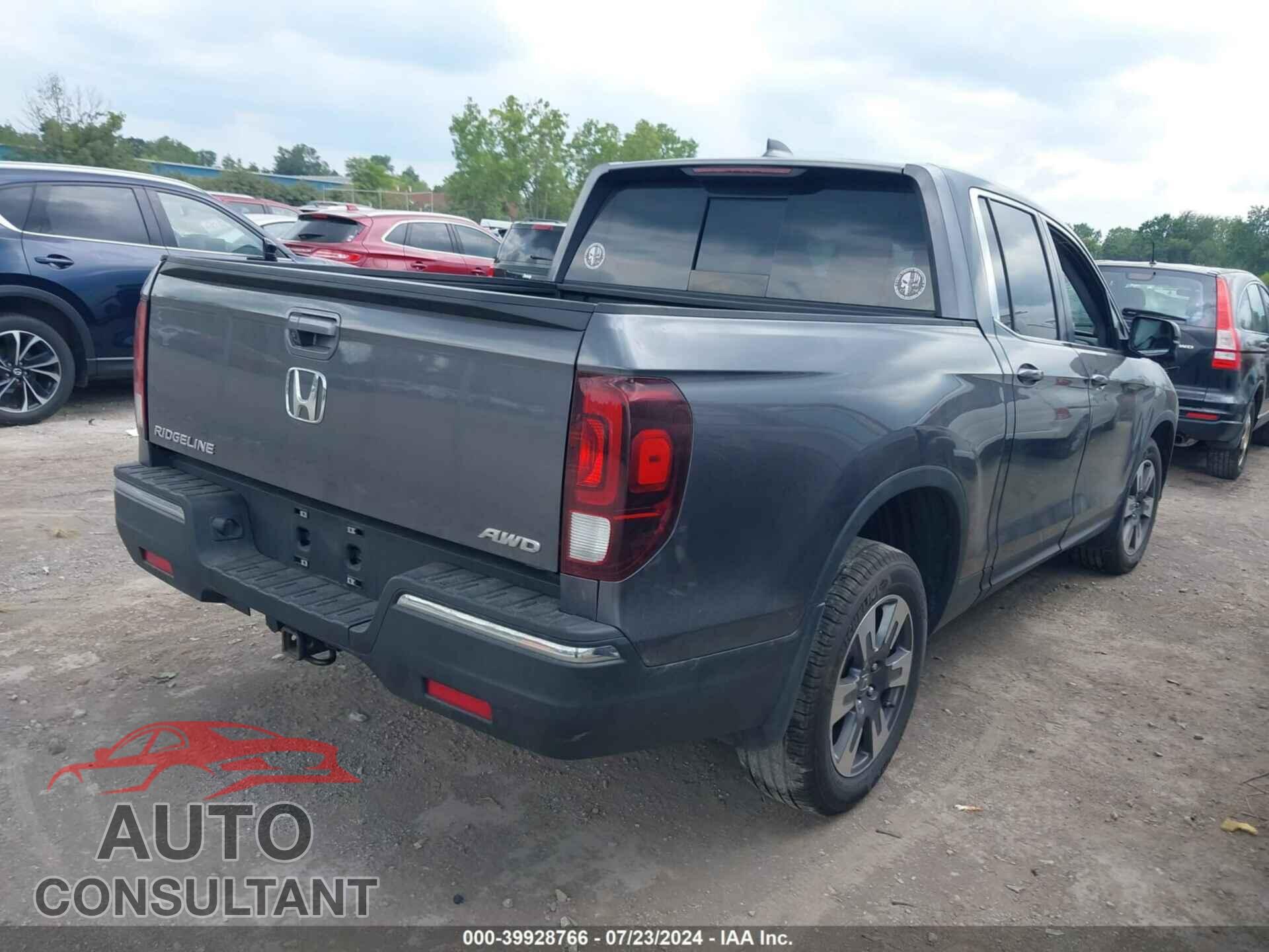 HONDA RIDGELINE 2019 - 5FPYK3F69KB003548