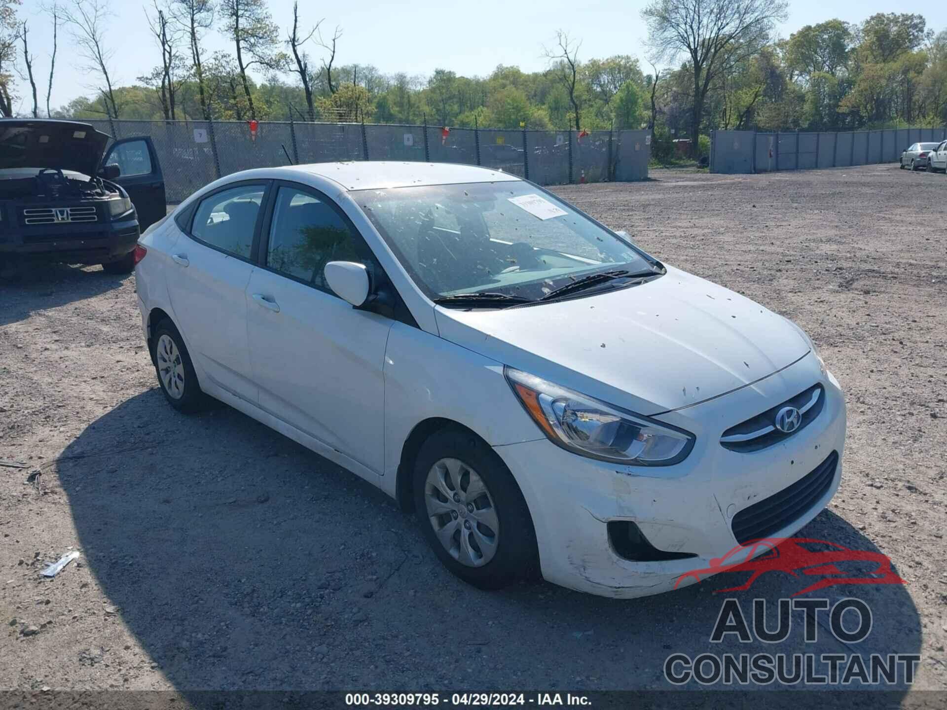 HYUNDAI ACCENT 2016 - KMHCT4AE1GU108714