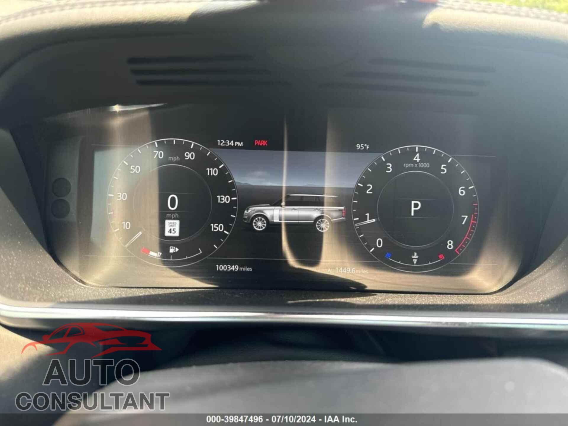 LAND ROVER RANGE ROVER 2018 - SALGS2SV4JA510322