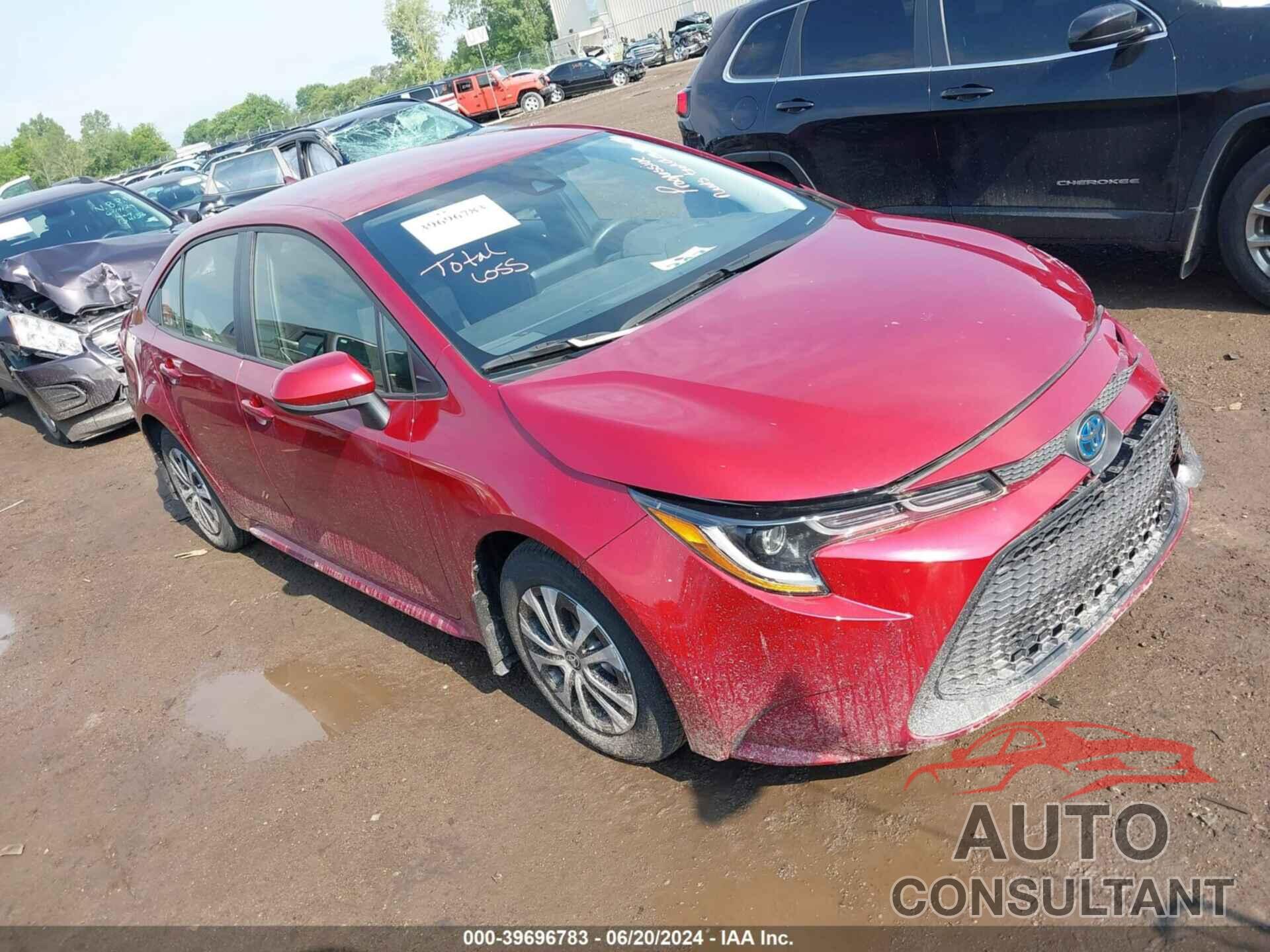 TOYOTA COROLLA 2022 - JTDEAMDE4NJ052961