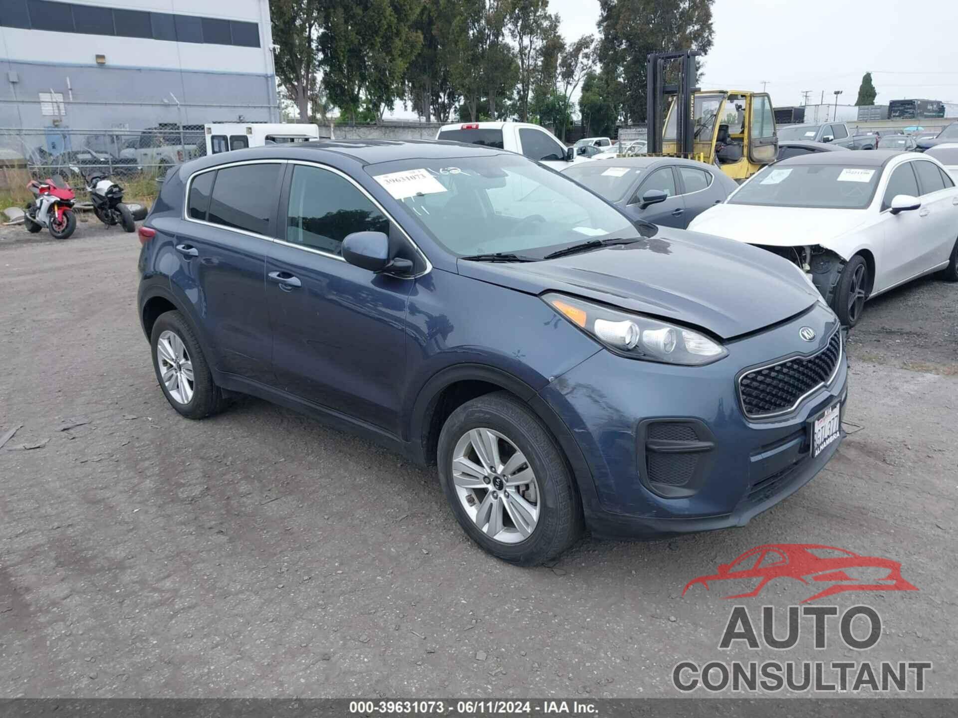 KIA SPORTAGE 2019 - KNDPM3AC8K7526562