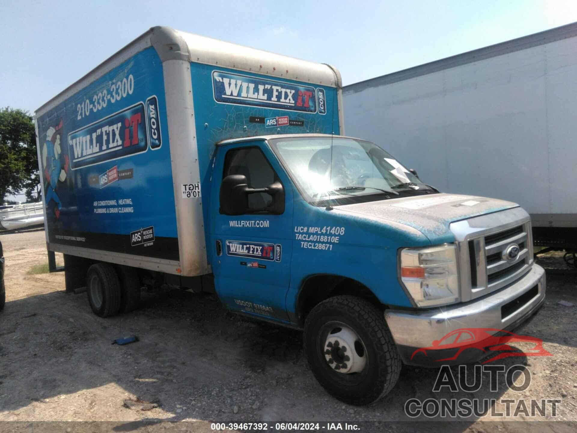 FORD E-350 CUTAWAY 2016 - 1FDWE3FL4GDC08279