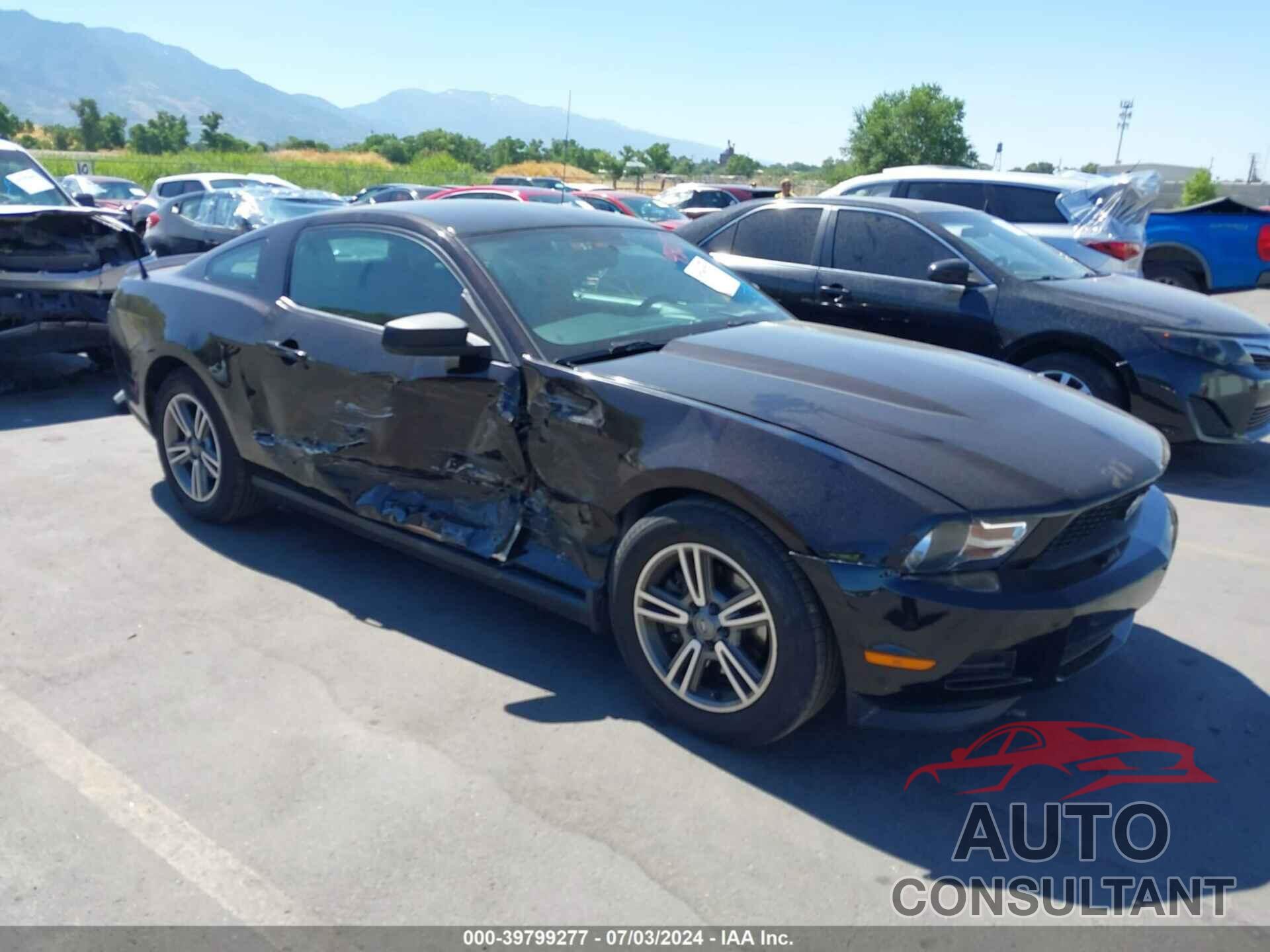 FORD MUSTANG 2012 - 1ZVBP8AM5C5206410