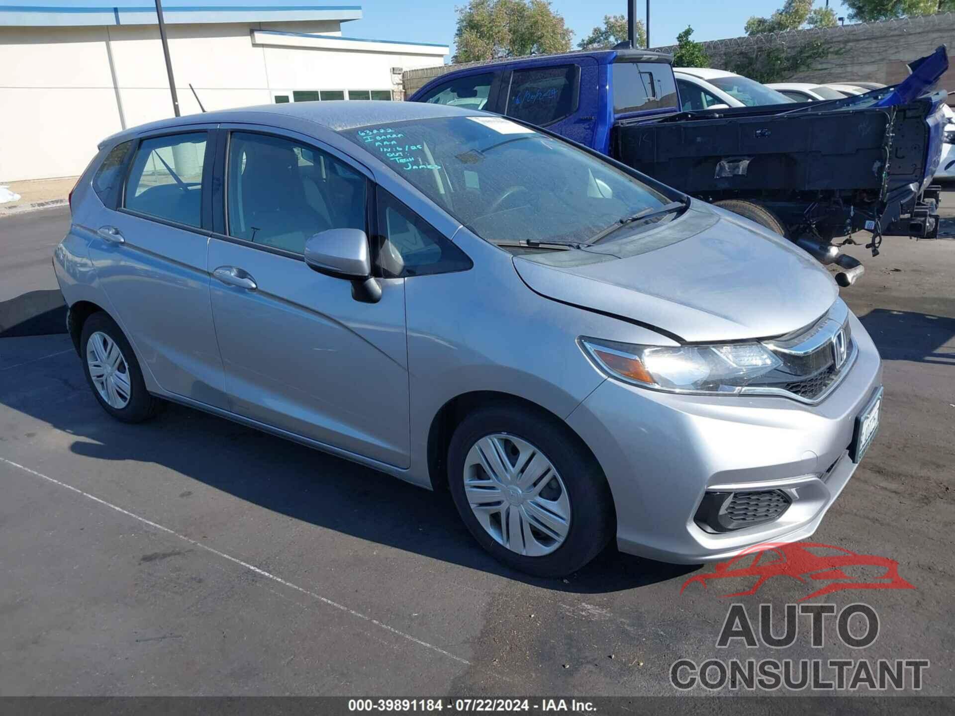 HONDA FIT 2019 - 3HGGK5H46KM721356