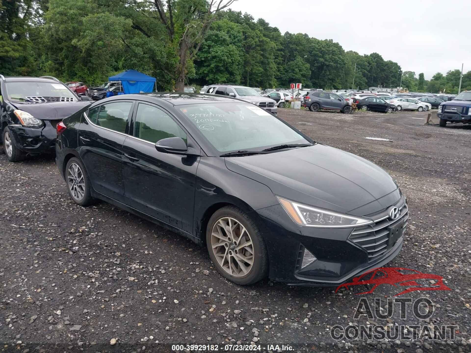 HYUNDAI ELANTRA 2020 - 5NPD84LF0LH618234