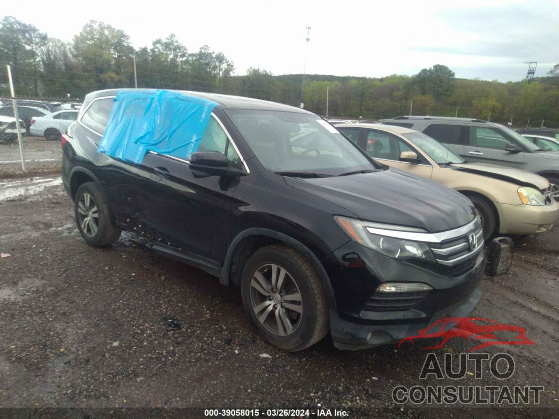 HONDA PILOT 2017 - 5FNYF5H5XHB012202