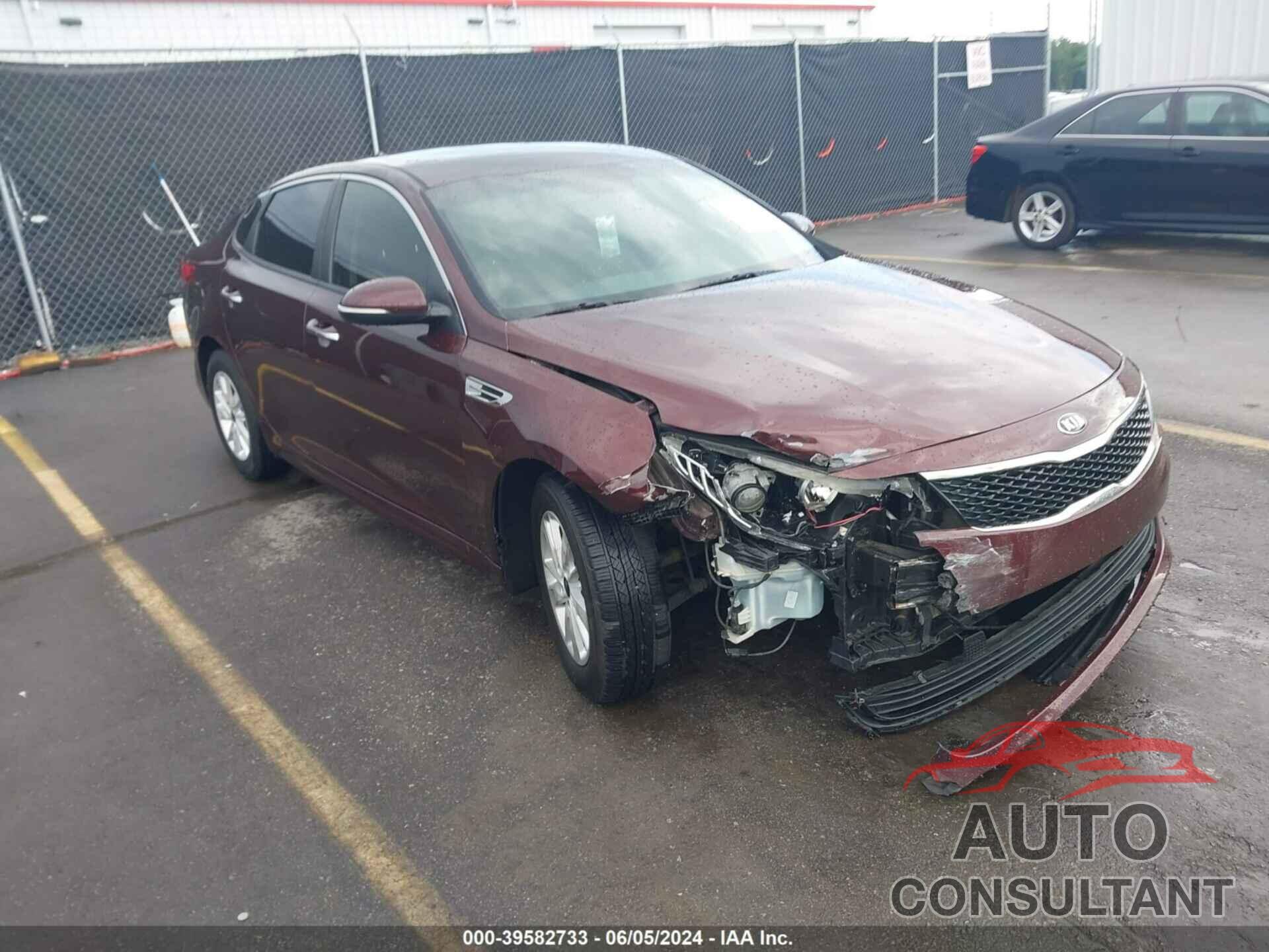 KIA OPTIMA 2018 - 5XXGT4L37JG210971