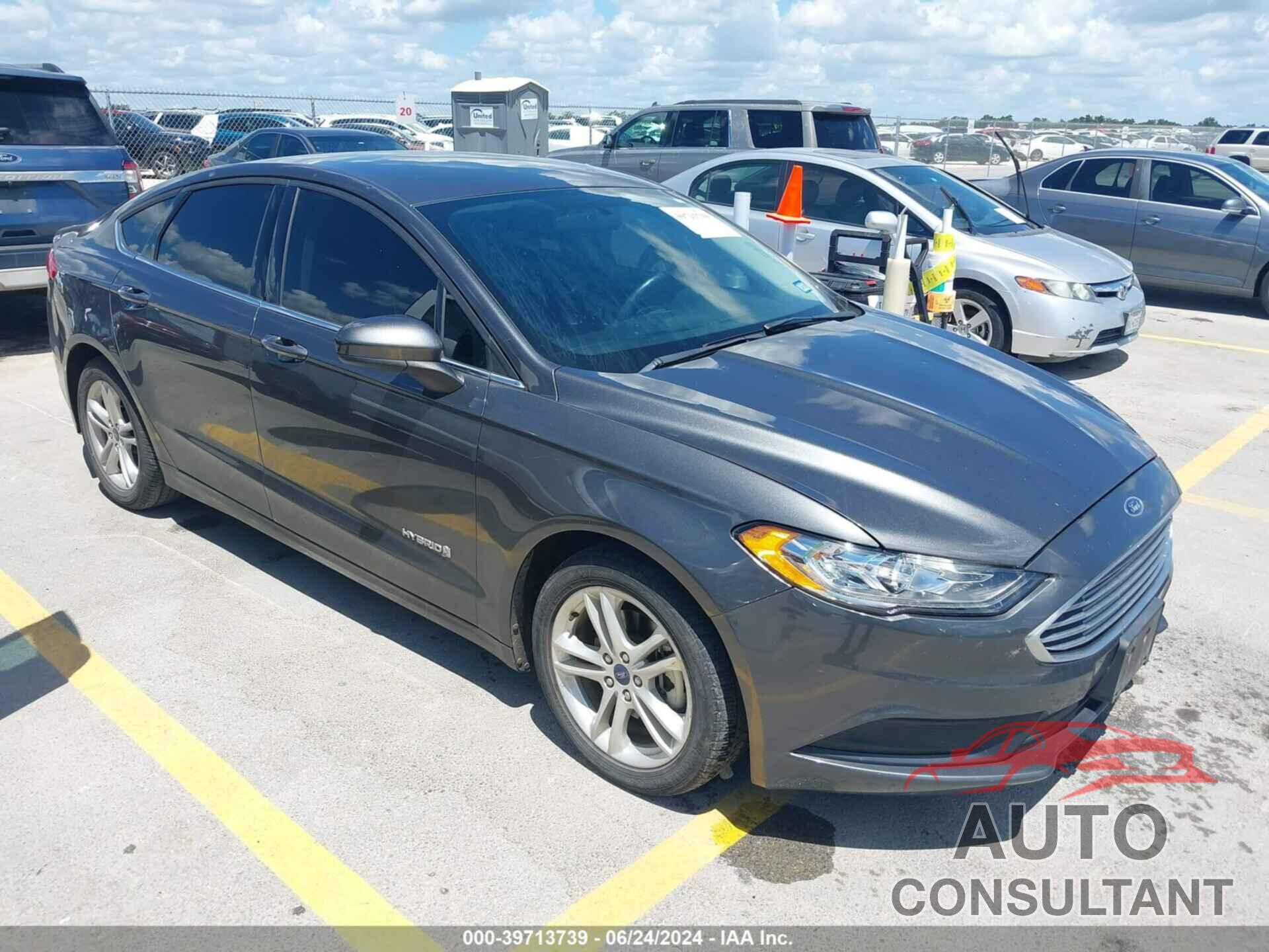 FORD FUSION HYBRID 2018 - 3FA6P0LU5JR276962