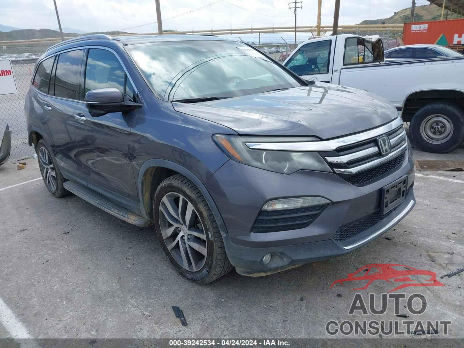 HONDA PILOT 2017 - 5FNYF5H92HB001312