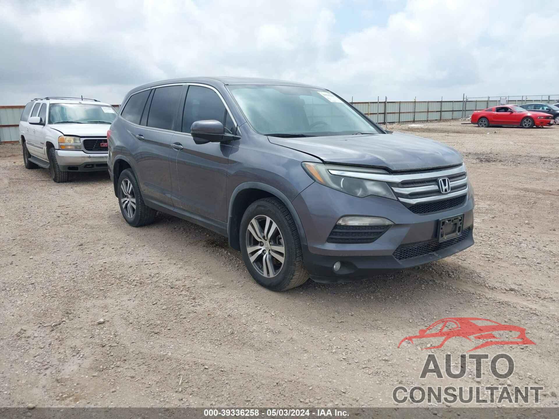 HONDA PILOT 2016 - 5FNYF6H80GB027645