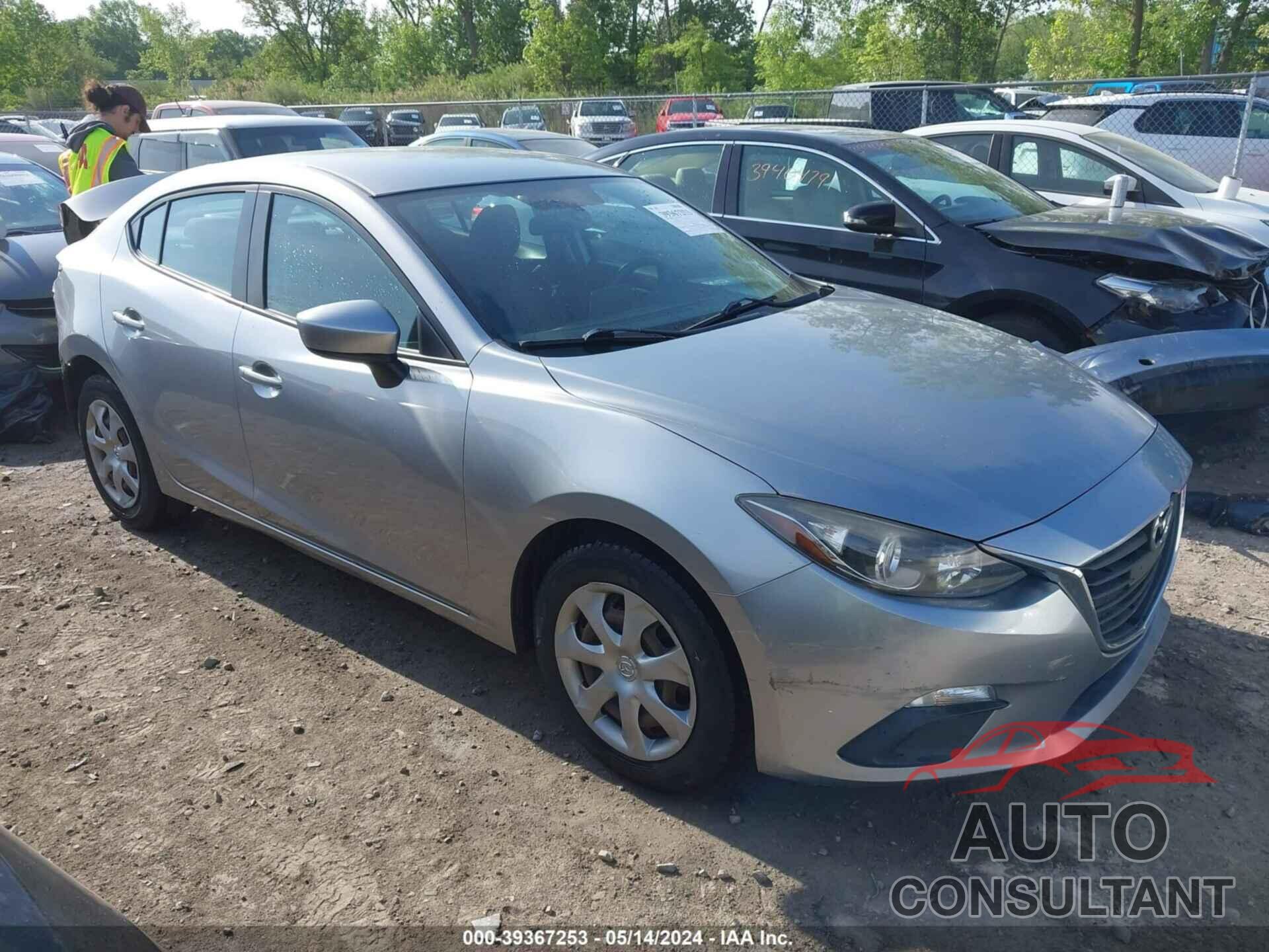 MAZDA MAZDA3 2016 - JM1BM1T7XG1296323