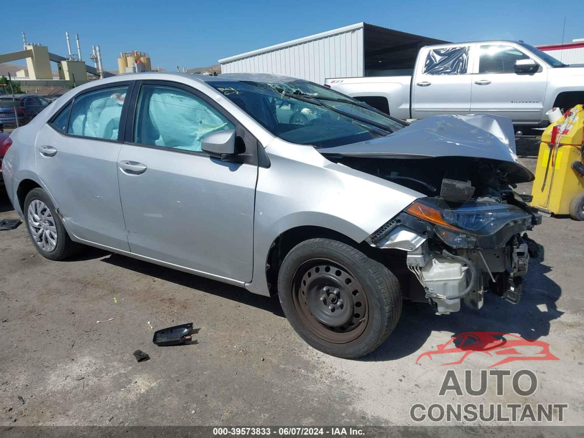 TOYOTA COROLLA 2019 - 5YFBURHE5KP896788