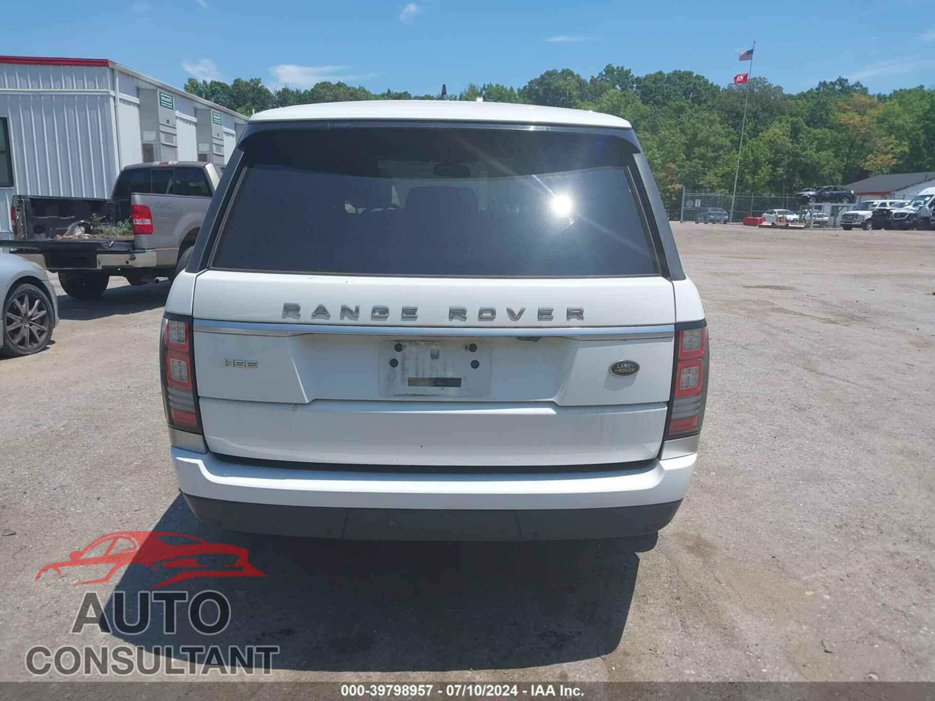 LAND ROVER RANGE ROVER 2016 - SALGS2VF5GA282151