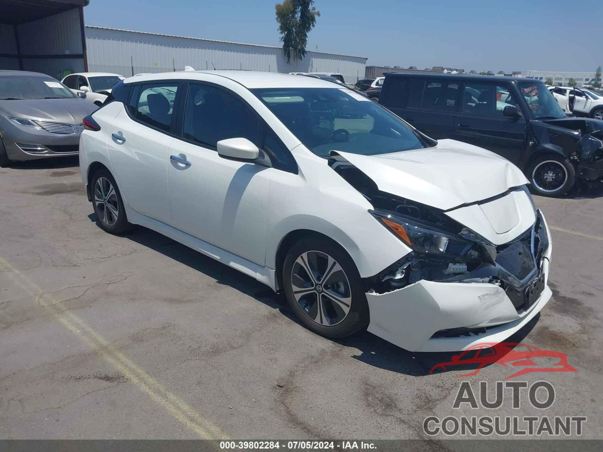 NISSAN LEAF 2022 - 1N4AZ1CV5NC556002