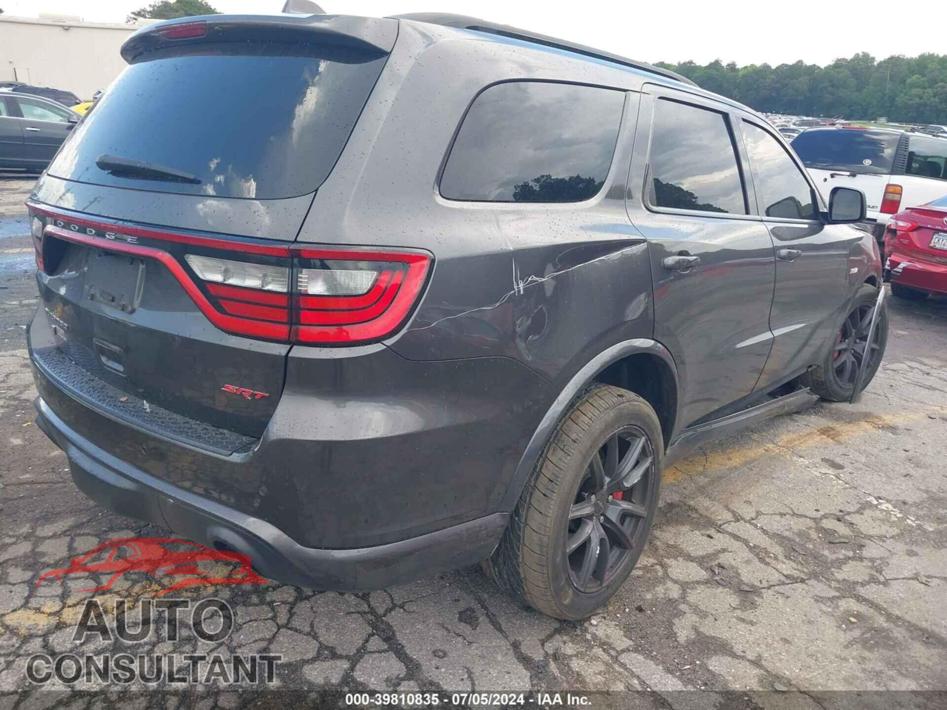 DODGE DURANGO 2018 - 1C4SDJGJ7JC201816