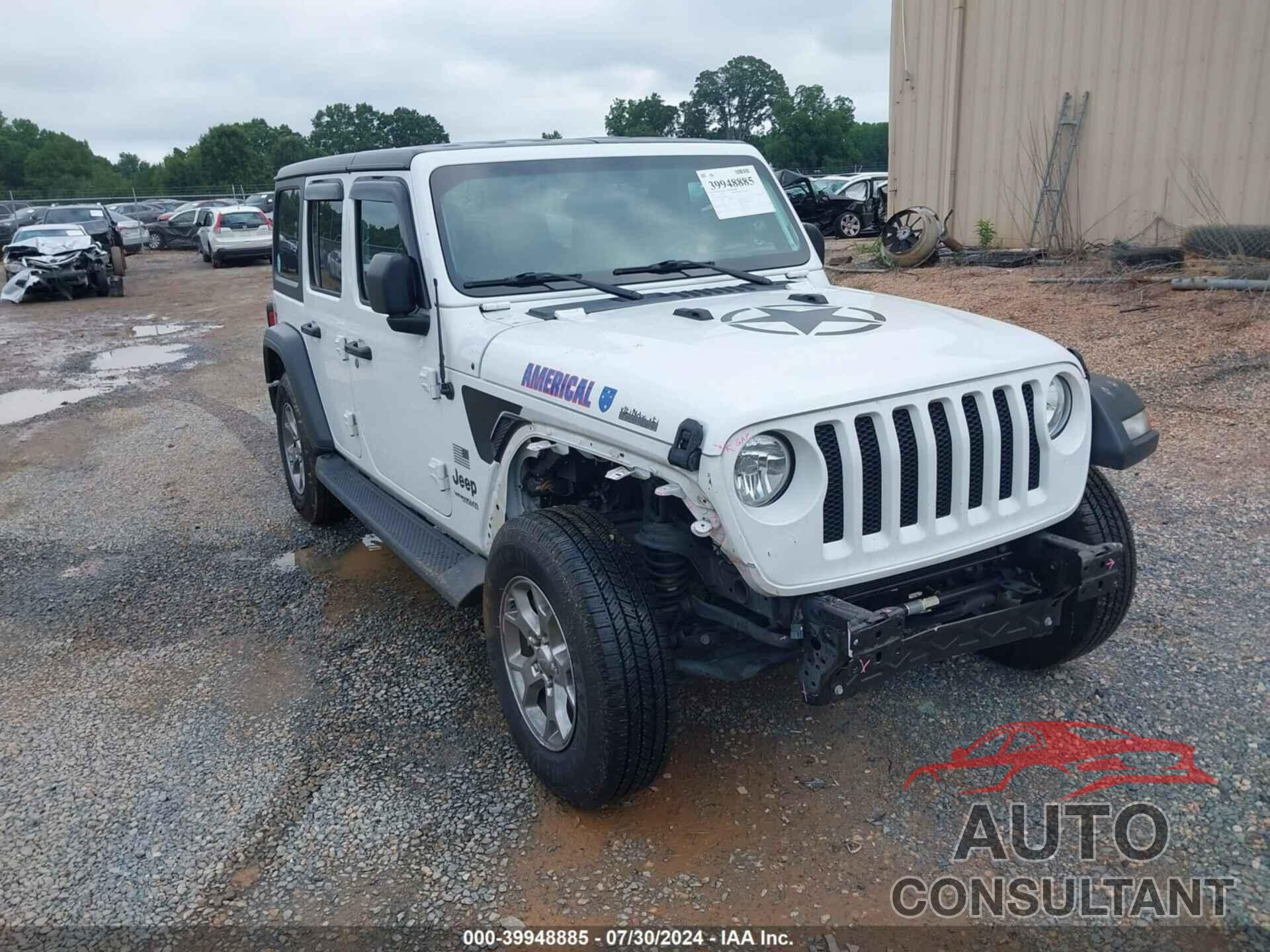 JEEP WRANGLER UNLIMITED 2020 - 1C4HJXDN2LW347216